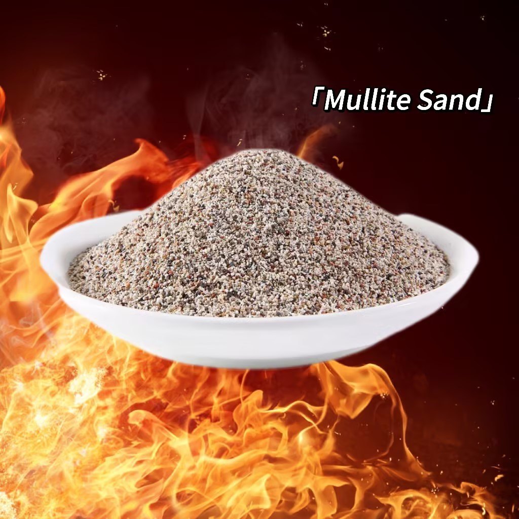 Dəqiq İnvestisiya Döküm üçün Mullite Qum Təməl üçün Mullite Qum və Pudra